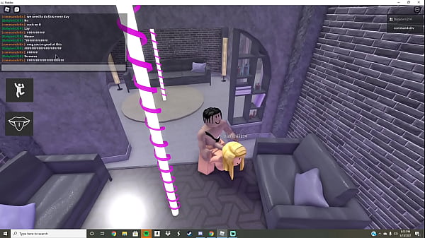 dumb roblox slut gets punished