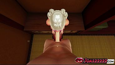 Sexy Girl Mayumi 3D Animation Rule34  Two Hands Handjob Stroking Big Dick Sloppy FreeHands Blowjob with Moans Wet Pussyjob Rubbing Until Explosive Cumshot Hentai