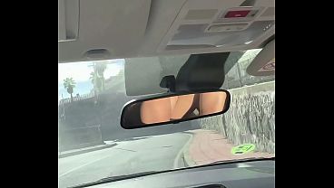 Desperate Bladder Explosion Pissing All Over the Car Seat After He Denied My Pee Break