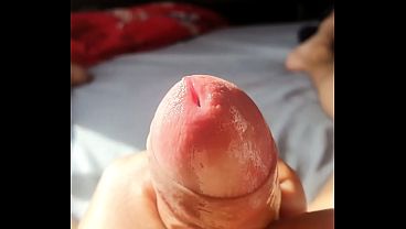 MESSY MORNING Intense Bed Solo and Huge Closeup Finish