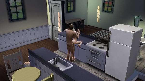 Sims 4 Luna makes Lucky Fan Cum Fast Part 4