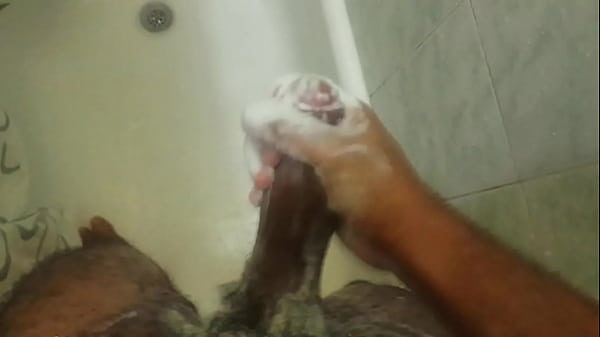 paja en el bantildeo con jabon
