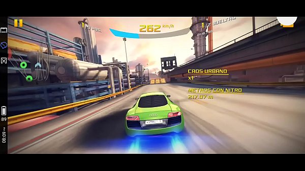 b cogida en asphalt 8 Audi e Tron