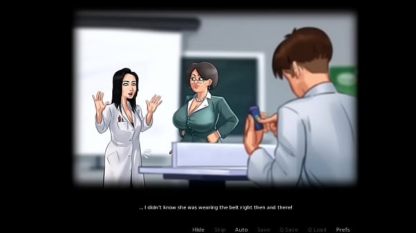 Summertime saga he fuck Miss Okita all cookie jar scenes