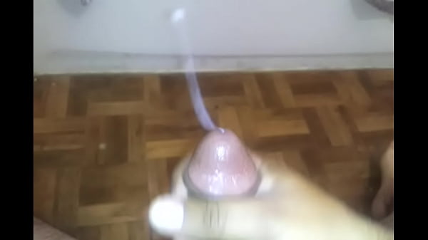 Small hairy cock solo quicky amp cumshot