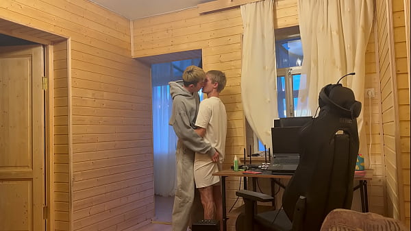 No55 Part 1 A twink invited his friend to fuck while his boyfriend was relaxing
