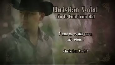No te contaron mal  Christian Nodal
