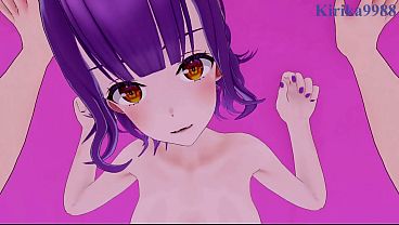 Nanase Suzuna and Yuhi Riri intense sex  Nijisanji VTuber POV Hentai