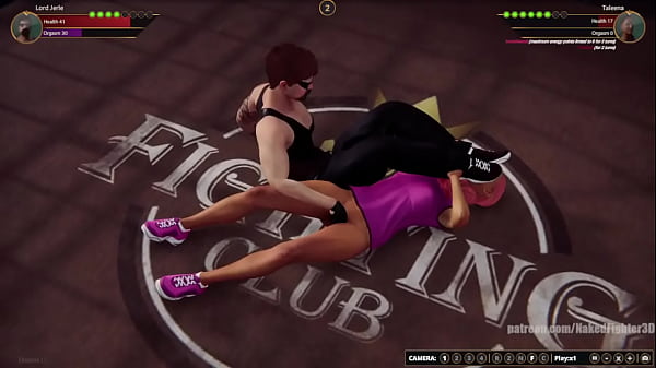 Lord Jerle VS Taleena Naked Fighter 3D