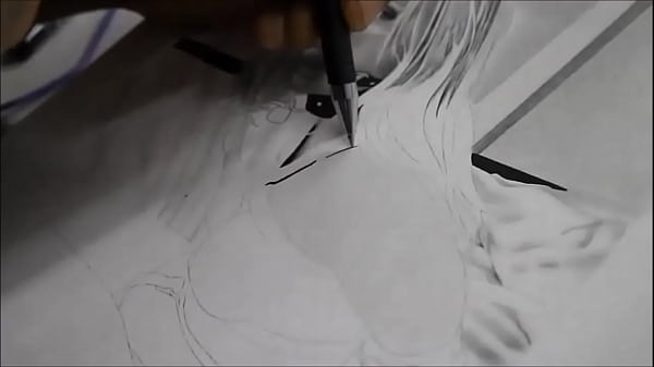 Nude Girl Drawing 1 Timelapse  Miguel Aguilar Reyna