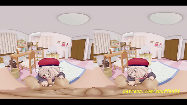 vr180 mmd uimama BlowJob 3d hololive