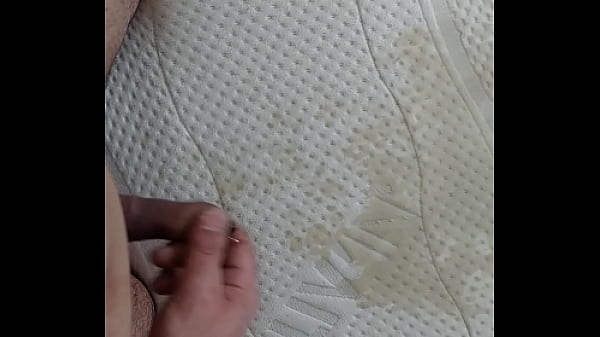 I fuck the mattress piss and lick the sperm off it