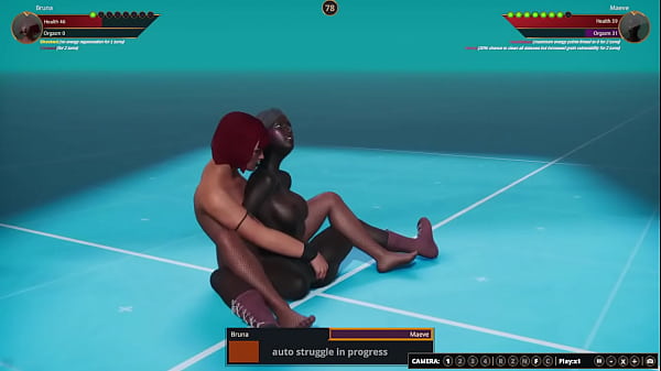 Bruna VS Maeve Naked Fighter 3D