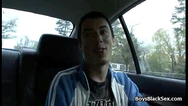 White boy gets pounded by black cock 16