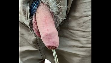 Pissing outside