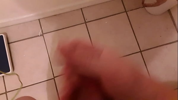 Me stroking my cock to porn