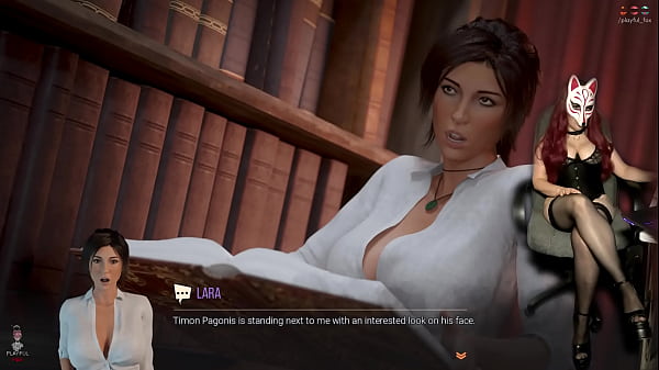 CROFT Adventures ep 15  Gamer girl wearing sotckings