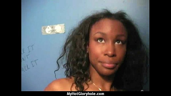 Interracial  White Lady Confesses Her Sins at Gloryhole 2