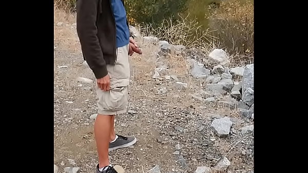 Outside peeing