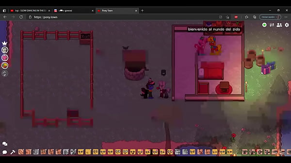 Pony town ikthan todo menso se folla a un tipo rosa