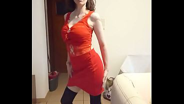La belle coquine Striptease   Masturbation