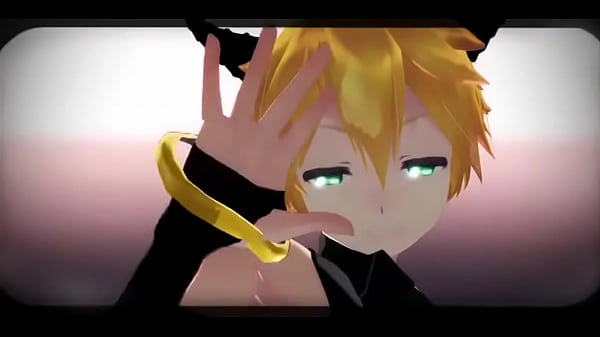 MMD GAY Len Hot Pole Dance