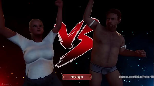 Felicity VS Joseph Naked Fighter 3D