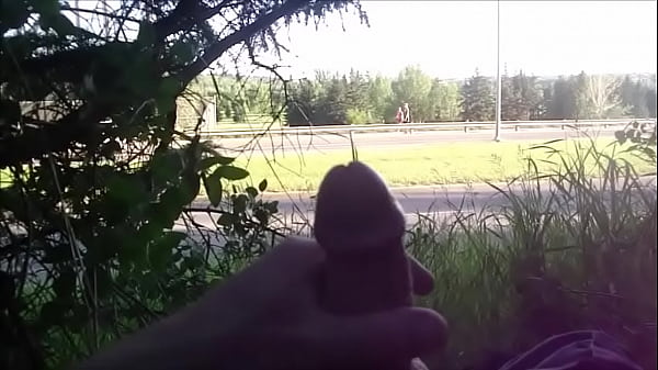public jerking  dick flash