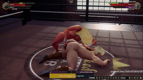 CJ VS Johnny Walker Black Naked Fighter 3D