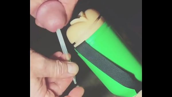 Swallowing Many Loads of My Own Cum From A Glass Straw  Sounding For My Cum