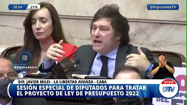 Milei rompiendo el culo a la casta poliacutetica en 2 tiempos