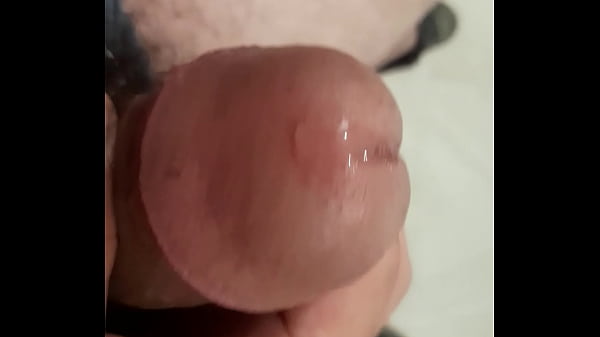 Juicy masturbation with big cock Final cumshot Can you please suck it