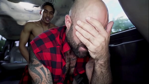 BAITBUS  Atlas Grant Sucks Off Mateo Fernandez Then Gets His Hairy Ass Pounded