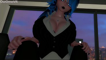 POV You039re the new FREE USE toy for a busty Futanari Secretary  Taker POV VRChat ERP Preview