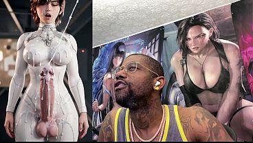 Transgender Latina Teens Cumming In the Shower Stellar Blade B Rain Hands Free Cum Bald Pussy Gob God Gets Anal Fucked By Trans Cock Transgender Cumming For StepDaddy AI Generated