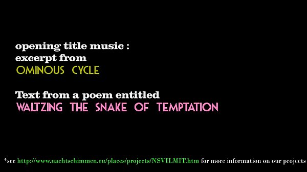 THE SNAKE WALTZ 2014