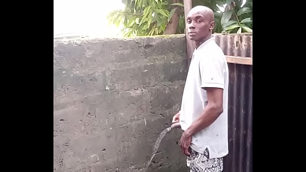 StrangersForSex SFS films De Rose Guy demonstrating what men with prostate trouble should do when peeing