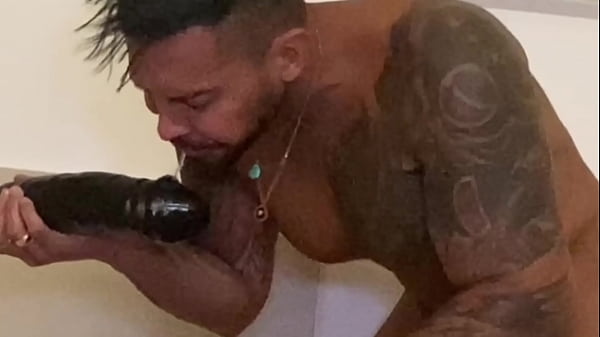 HARDCORE SEX AND DEEP THROAT with giant dildo  VIKTOR ROM   Aaronmax  BBC LATINO MAN skinny boy big muscle