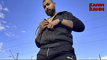 JACKING MY THICK ARAB DICK IN PUBLIC  TRAILER