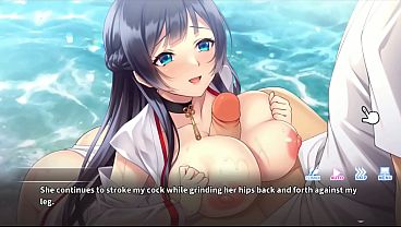 Hentai Game ndash Do As I Say  Shrine Maiden Paizuri