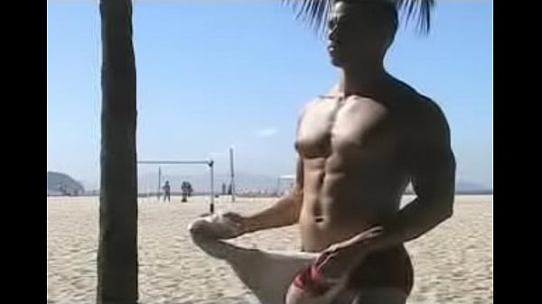Guy masturbating