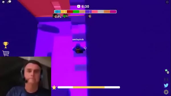 Bolsonaro mitando parkour do roblox