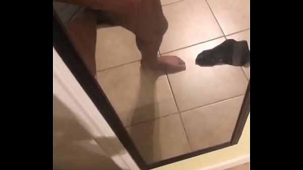 Stroking my cock