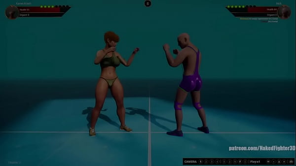 Karen Krash VS Nick Naked Fighter 3D