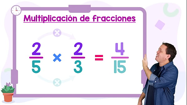 Multiplicacioacuten de fracciones