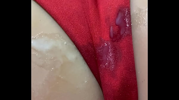 minha inteada loirinha chego com a calcinha cheia de porra  sex toy