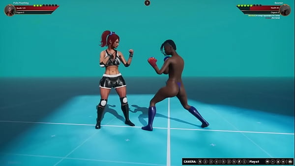 Polly Plaything VS Boomer Naked Fighter 3D