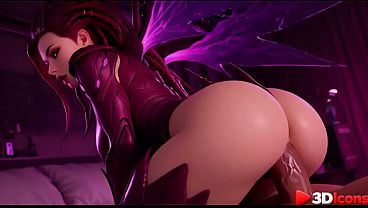 Sarah Kerrigan was captured and fucked by a soldier with a huge cock AI