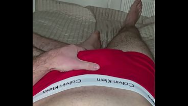 Masked Straight Domrsquos Red Underwear Bulge Tease  PhantomGentX