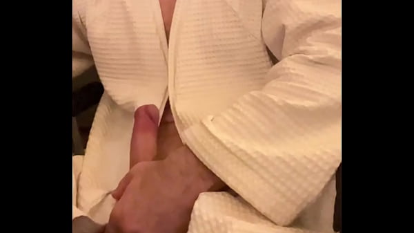 Cozy evening with daddy Watching porn after the sauna